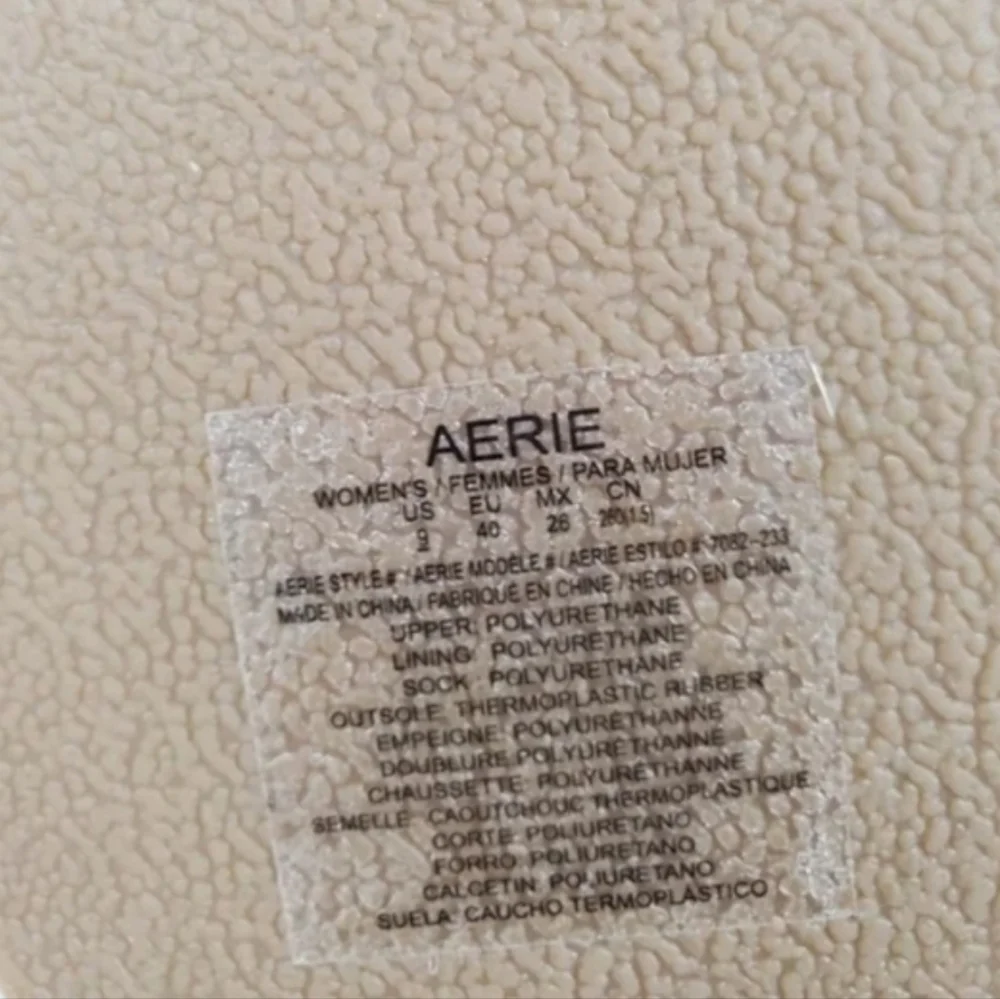 Aerie espadrille flip flop sandals
